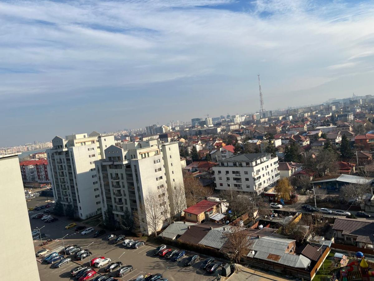 Fancy Penthouse Studio With Lakeview W10 Bukurešť Exteriér fotografie